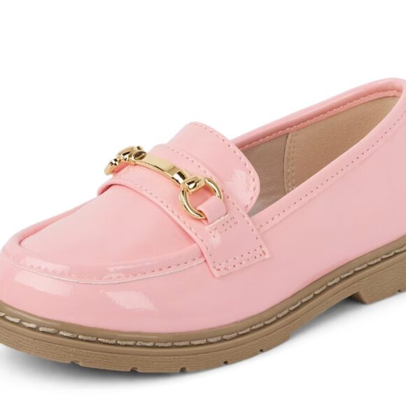 Gymboree Girls Pink Loafers - Youth Size 1 - Picture 4 of 7